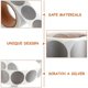 thumbnail image 4 of Scratch-Off Sticker Labels for Gift Cards, Party Decorations, DIY Crafts - Silver PVC, 4 of 4