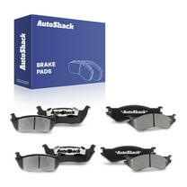 AutoShack Front & Rear Ceramic Brake Pad Set | Replacement for 1999-2003 Ford F-150 1998-1999 Ford F-250 1998-2002 Lincoln Navigator | 8-PC