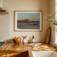 thumbnail image 4 of A Cold and Snowy Day in Ocean City Maryland - Ocean City Maryland Photography Boardwalk Seaside Ocean Beach Coastal Sunset Unframed Wall Art Print 24 x 36 inches, 4 of 7