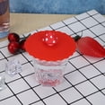 thumbnail image 3 of Tapas para Tazas A Prueba Polvo Elásticas Silicona Resistentes Al Calor Cubierta Cuenco (hongo), 3 of 9