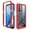 Red, variant on OnePlus Nord N200 5G Case 6.49", Plastic and Silicone Hard Case with [Acrylic Clear Back], Protective Rugged Cover, Shockrpoof Phone Case for OnePlus Nord N200 5G 6.49 Inch 2021 Release (Black)