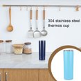 thumbnail image 4 of Inteprter Tazas delgadas, botella de agua de gran capacidad, taza de café aislada no caliente de doble capa para Travel House Company, tienda de deportes Utensilios de cocina nueve Inteprter HA059576-09, 4 of 6