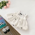 thumbnail image 2 of 2025 nuevo chaleco de verano para niñas, Top con lazo de hada bonita, ropa para niños, camiseta sin mangas con lazo bordado para pantalones cortos opcionales para niños, 2 of 6
