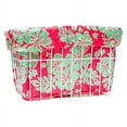 thumbnail image 3 of Cruiser Candy Bike Basket Liner Waterproof, Universal Fit for Most Bike Baskets, Stylish 2in1Tote, Bike Basket Cover, Front Wire Or Wicker Bike Baskets Fits Up to 15x12x10 - Sugar Skulls, 3 of 15