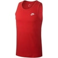 thumbnail image 3 of Nike Club Tank Mens Active Shirts & Tees Size S, Color: Red/White, 3 of 3