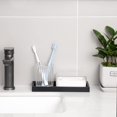 thumbnail image 2 of Bandeja de tocador de silicona Heagoale de Bathroom Trays, color negro, 2 of 6