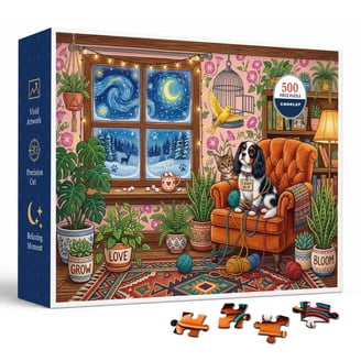 Cra-Z-Art Kodak 3000-Piece Autumn Village Adult Jigsaw Puzzle