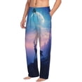 thumbnail image 6 of Honiee Night Sky Elk for men - a sleek fusion of Straight Pajama Pants, versatile Lounge Pants, and cozy Sleepwear, all rolled into one-XX-Large, 6 of 6