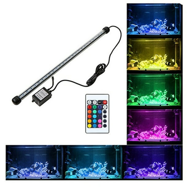 Led Aquarium Light Fish Tank Light Color Changing Submersible