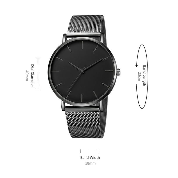 Women Simple Design Round Dial Wrist watch Girls Casual watch Round dial Alloy Case Strap Quartz Watch Clear Glass