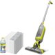 thumbnail image 1 of SHARK VM200P12 VACMOP - Paquete de fregona al aspiradora con 12 almohadillas para orejas desechables para aspiradora y solución de limpieza de 12 onzas, gris carbón (reacondicionado) (VM200), 1 of 5