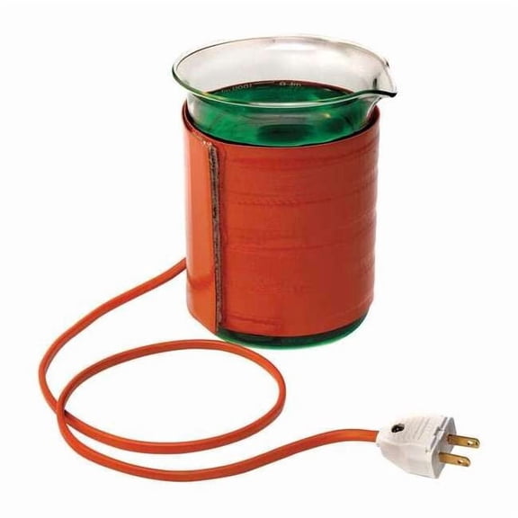 Briskheat Griffin Beaker Heater, Silicone Rubber, 120VAC, 600 mL, 250W GBH0600-1