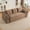 Brown, variant on Harper & Bright Designs Convertible Futon Sofa Bed, Compressed Boneless Sleeper Sofa, Soft Corduroy Floor Sponge Modular Couch, 3-Seater Foldable Cloud Couches, Living Room, Dorm, Apartment, WINE RED