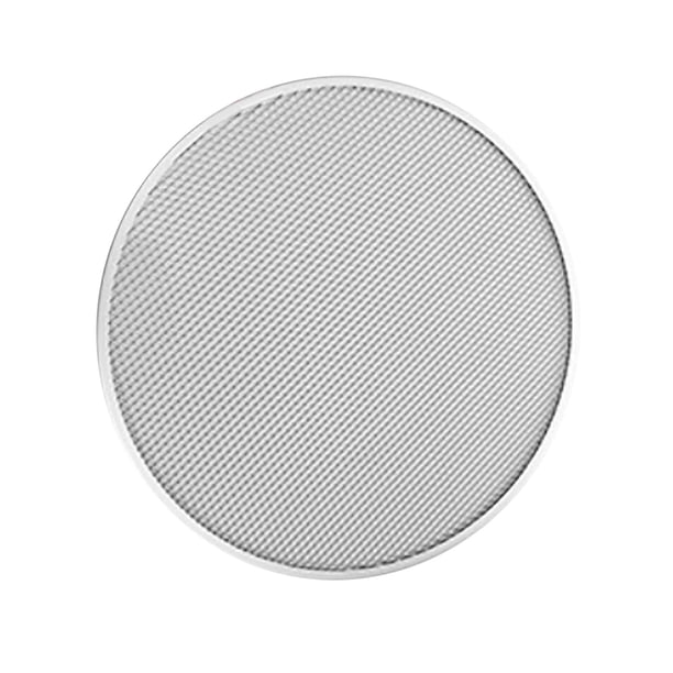 Bandejas para hornear con aire CHEEPUM, bandeja antiadherente para pizza perforada de acero inoxidable grueso, forma redonda, ideal para hornear pizzas