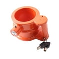 thumbnail image 5 of Dualoai Trailer Hitch Lock Anti-theft with 2 Keys Sturdy Reliable Heavy Duty Metal for Securing RV RV Towing Hitch Security Lock Orange, 5 of 9