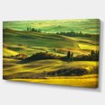 thumbnail image 2 of Green Rolling Hills on Misty Sunset - Oversized Landscape Wall Art Print, 2 of 3