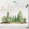 thumbnail image 4 of Pegatinas de pared de cactus del desierto para sala de estar, dormitorio, habitación de niños, comedor, decoración de pared, pegatinas de pared, murales de decoración del hogar, 4 of 5