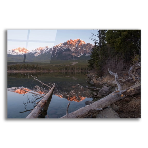 Epic Art 'Pyramid Lake 2' by Joe Reimer Photography, Acrylic Glass Wall Art, 16"x12"