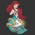 thumbnail image 2 of Men's The Little Mermaid Ariel Tattoo Graphic T-Shirt, 2 of 5