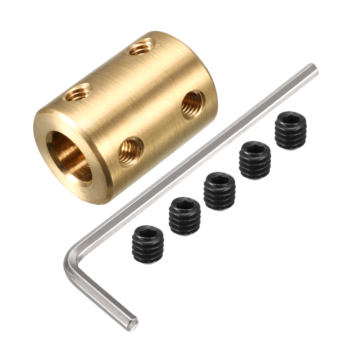 6mm to 8mm Copper DIY Motor Shaft Coupling Joint Connector f Electric