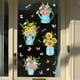 thumbnail image 5 of Calcomanía Floral, Arte Botánico para Pared, Pegatinas de Plantas con Diseño de Florero de Vidrio para Decoración del Hogar, Sala de Estar, Dormitorio, 5 of 7