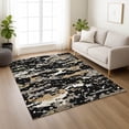 thumbnail image 6 of Addison Rugs Chantille Indoor/Outdoor Transitional Abstract Black Machine Washable Rectangle Rug, 8' x 10', 6 of 8