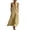 Yellow, variant on ZQUUVOU Maxi Dresses for Women Cotton Summer Sleeveless Deep V Button Down Tank Dress with Pocket Casual Boho Beach Vacation Black