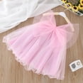 thumbnail image 2 of NOKIO Girls' Chiffon Dress, Girls' Tiered Dress, Girls' Pastel Summer Dresses Toddler Girls Sleeveless Solid Colour Tulle Ruffles Princess Dress Dance Party Dresses Clothes With Wing, 2 of 9