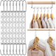 thumbnail image 1 of Perchas para ropa ZHAOCHENG antideslizantes que ahorran espacio paquete de 8, 1 of 5