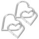 thumbnail image 3 of 4 piercings nasales con forma de corazón para mujer., 3 of 7