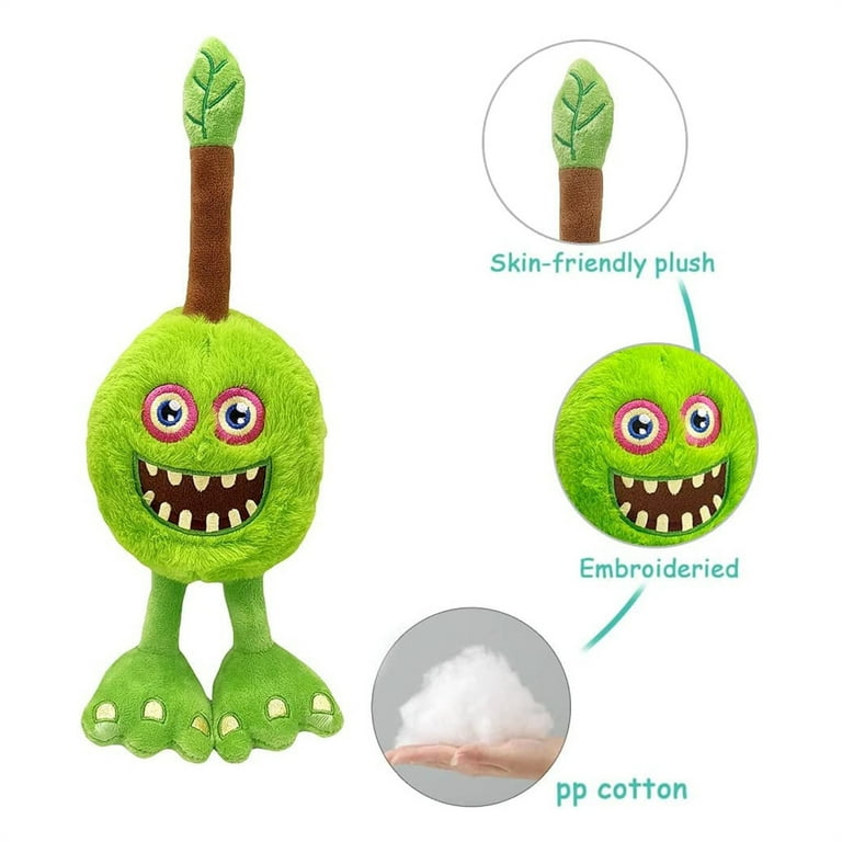 Fedpow, My Singing Monsters Furcorn Plush, 9.05 inches, Soft Fur, Poseable  Branch, Stuffed Animal - Walmart.com