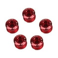 thumbnail image 1 of Xingzhi Pack de 5 VTT Simple Vitesse Roue Fixation Vélo en Alliage d'Aluminium Vilebrequin Vis Pièces de Rechange Rouge, 1 of 6