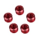 thumbnail image 2 of Soidarity Paquete de 5 pernos de rueda de cadena de marcha única para bicicleta de montaña, tornillos de fijación de bielas de aleación de Ciclismo Rojo, 2 of 6