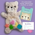 thumbnail image 2 of My Wishing Bear – Plush Toy and Book Gift Set – Features Nighttime Routine that Teaches Kindness, Builds Empathy, and Fosters Communication My Wishing Bear Plush & Book Gift Set Cr, 2 of 7