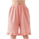 thumbnail image 1 of Odeerbi 3-14 Años Niñas Bermudas de Pantalones Cortos de Pijama de Algodón Pantalones Cortos de Pijama Con Volantes Pantalones Cortos de Elásticos Pantalones Cortos Deportivoses, 1 of 5