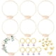thumbnail image 1 of Guirnalda de guirnaldas de luces LED Floral Hoop MJRASG, paquete de 7 unidades, 20 cm, 1 of 7