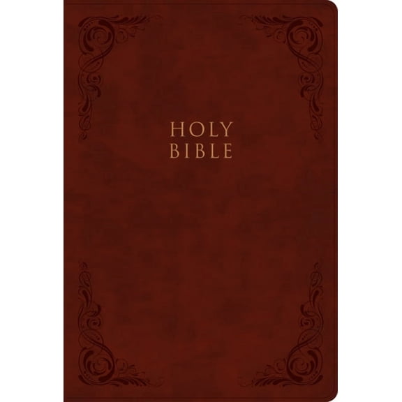 KJV Super Giant Print Reference Bible, Burgundy Leathertouch, (Hardcover)