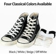 thumbnail image 5 of 2 Pairs of Flat Shoelaces Made of 100% Cotton.8 Mm Wide Tear-Resistant Shoelaces, 5 of 5