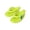 Fluorescent Green, variant on Adult EVA Flip Flops Slippers, Summer Banana Shape Anti-Slip Shoes Home Clouds Slippers (Fluorescent Green,Women 13-14 / Men 11-12)
