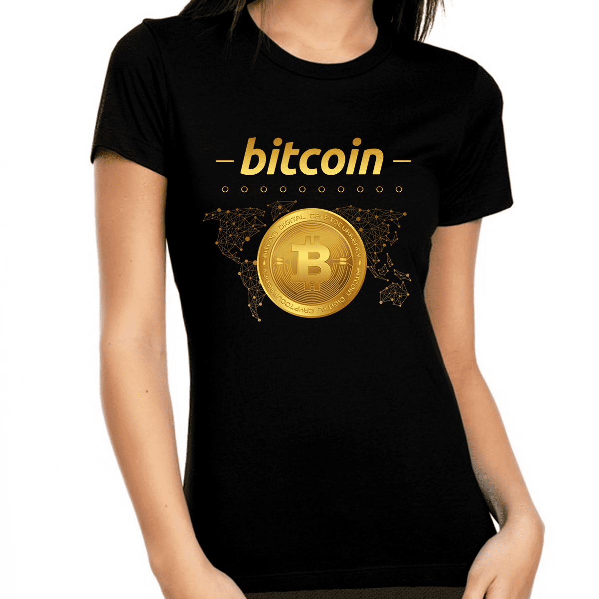Bitcoin Shirt for Women Bitcoin Logo Womens Crypto Shirt Cryptocurrency  Bitcoin Gift BTC Bitcoin Apparel - Walmart.ca