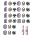 thumbnail image 1 of 30 Uds. De diamantes de imitación para uñas, gemas para decoración de uñas, cristales artesanales, decoraciones de vidrio, diseño plano, cara, ropa, zapatos, decoración Diy, decoración artística de, 1 of 6