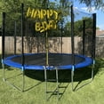 thumbnail image 5 of FUNTOK 10FT Trampoline for Kids and Adults, Recreational Trampoline with Enclosure Net, 600LBS Capacity Outdoor Backyard Trampoline w/ Ladder for 3-4 Kids, 5 of 13
