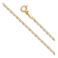 thumbnail image 1 of Pulsera Valentino De 14 Quilates En 18 Cm Calibre 1.4mm, 1 of 4