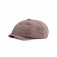 thumbnail image 1 of ZLight Men Flat Cap Portable Reusable Replacement Ergonomic Gentleman Hat Berets Coffee 1Set, 1 of 6