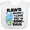 AA-White, variant on Inktastic Rawr Means I Love You in Dinosaur Valentine Boys or Girls Baby Bib