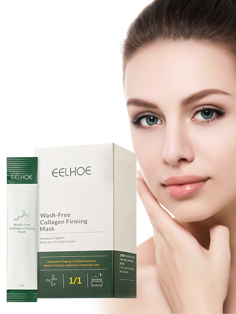 Hiroke Collagen AntiWrinkle Mask Facial Skin Care Moisturizing