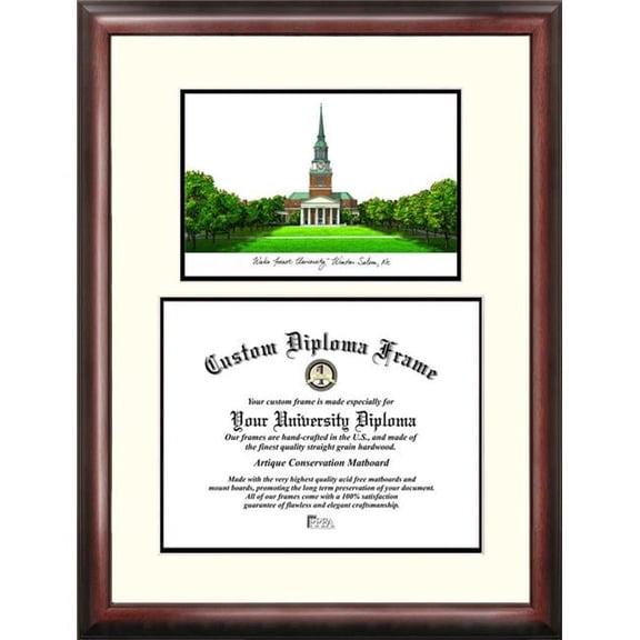 Campus Images NC991V Wake Forest University Scholar Frame