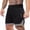 Black, variant on Dagugfen Basketball Shorts for Men Drawstring Elastic Waist Lightweight Moisture Wicking Activewear Workout Shorts