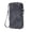 Grey, variant on Men's and Women's Slim RFID Blocking Vertical Leather Wallet with Loose for Secure Daily Use