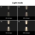thumbnail image 4 of Luces solares de pared SOTTLOT, regulables hacia arriba/abajo, 700 lm, IP65, 2 unidades, 4 of 8